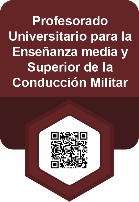 Profesorado Universitario para la Conducción Militar